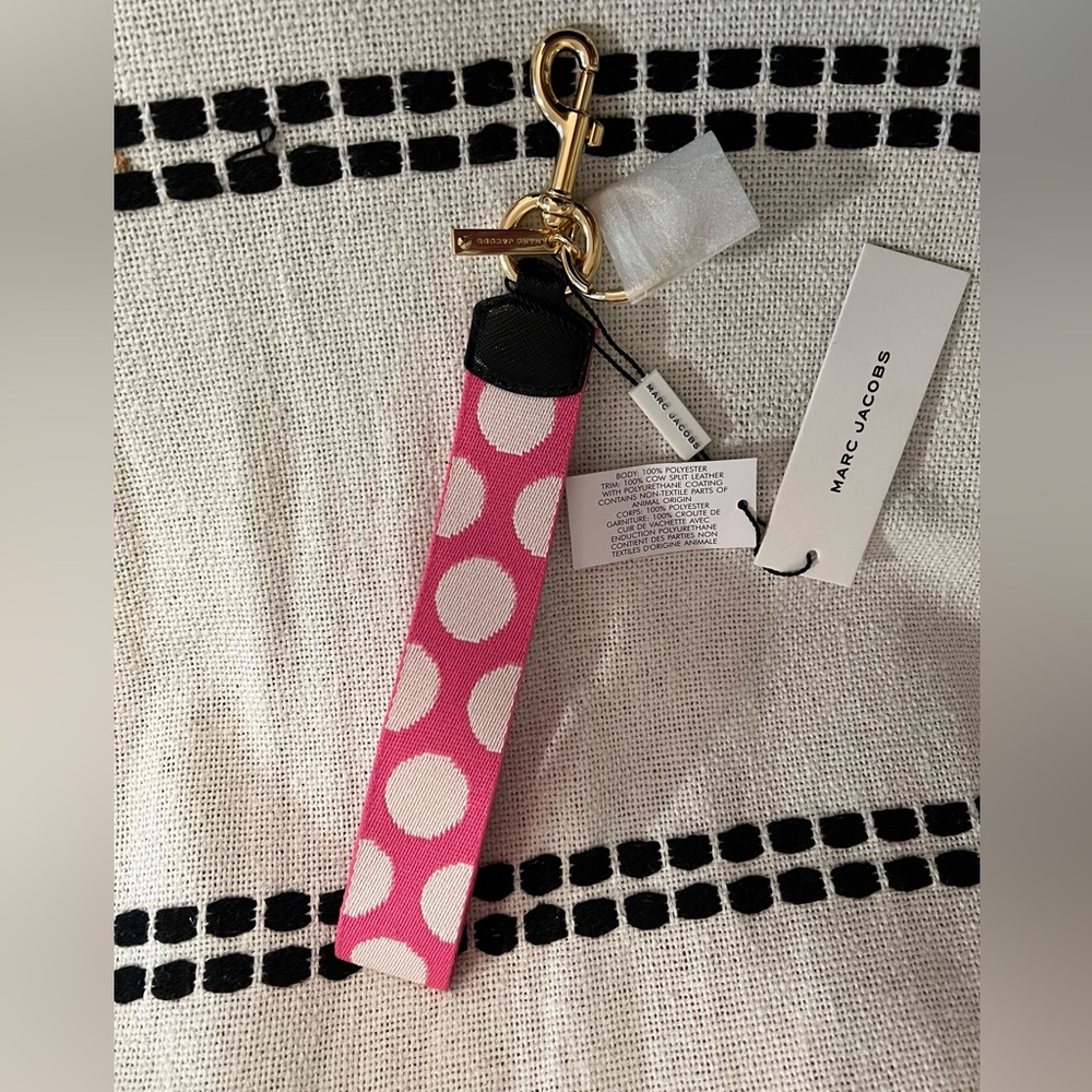 NWT Marc Jacobs keychain